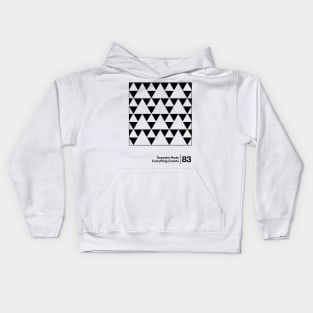 Everything Counts - Minimal Style Graphic Artwork Kids Hoodie